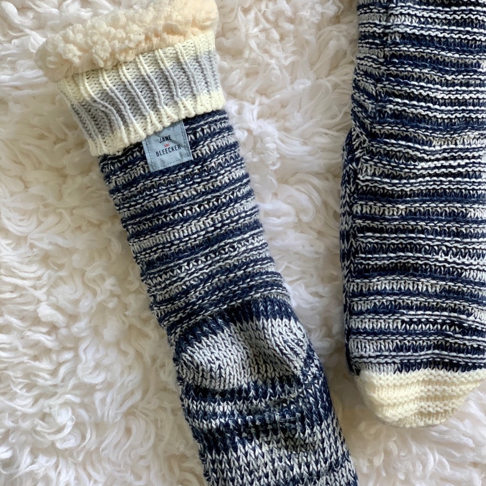 Jane & Bleecker Sherpa Socks 🧦